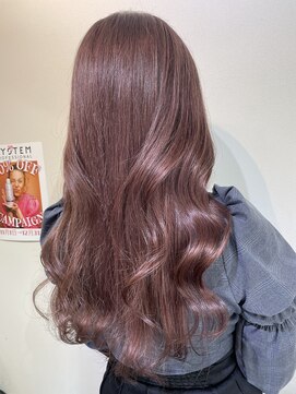 ラック(LUCK) 船橋/くすみベージュ/細めハイライト