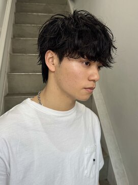 クロト(Clotho) マッシュ/波巻きツイストスパイラルシャドウパーマ