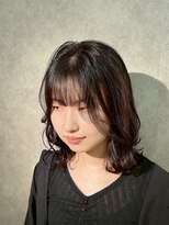 エクファ ヘア リゾート 大津 瀬田店(ex-fa hair resort)&nbsp;ミディアムヘア/暗めカラー/グランマッシュ/大津/瀬田