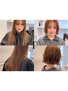 「お客様の好み」「プロ目線での提案」を融合。360度どこから見ても美しいシルエットの綺麗なデザインへ。