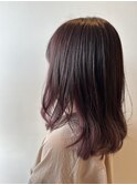 ピンクインナーカラー