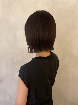 髪質改善/顔周りレイヤーカット/グレージュ[千葉/千葉駅]