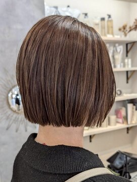 ポジ(poji) グレージュ　艶髪　髪質改善　ブリーチ　ピンクベージュ　艶髪