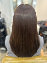 ニューラインギンザ(New-Line 銀座) 艶髪ロング アッシュブラウン