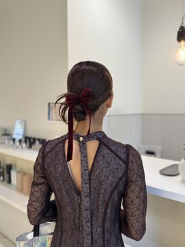 スウィープ 平尾(sweep) 【選べるリボン付き】1日崩れないヘアセット