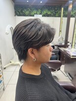 クオリス 上福岡店(QUALIS)&nbsp;春メンズパーマニュアンス毛流れパーマ