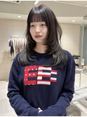 【keen×kariya】ダークグレージュ×レイヤーカット