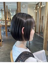 エト(eto)&nbsp;おさまるボブ 暗めブルージュ