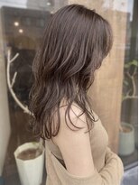 ニコリヘアワークス(nicori hair works)&nbsp;ロング×ローレイヤー×ラテブラウン3