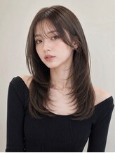 《最新トレンド韓国ヘアなら3tuba》垢抜けスタイルで女性らしい印象に♪