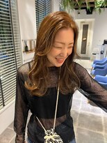 アース 郡山コスモス通り店(HAIR&MAKE EARTH)&nbsp;大人ナチュラルロングウェーブ