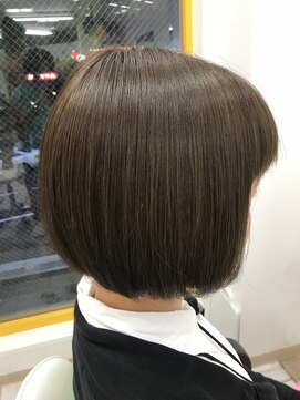 ヘアーサロンアンク(hair salon anc) ワンレングスショート♪