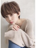 【invitation】ミルクティーグレージュ×大人ショート@マイコ
