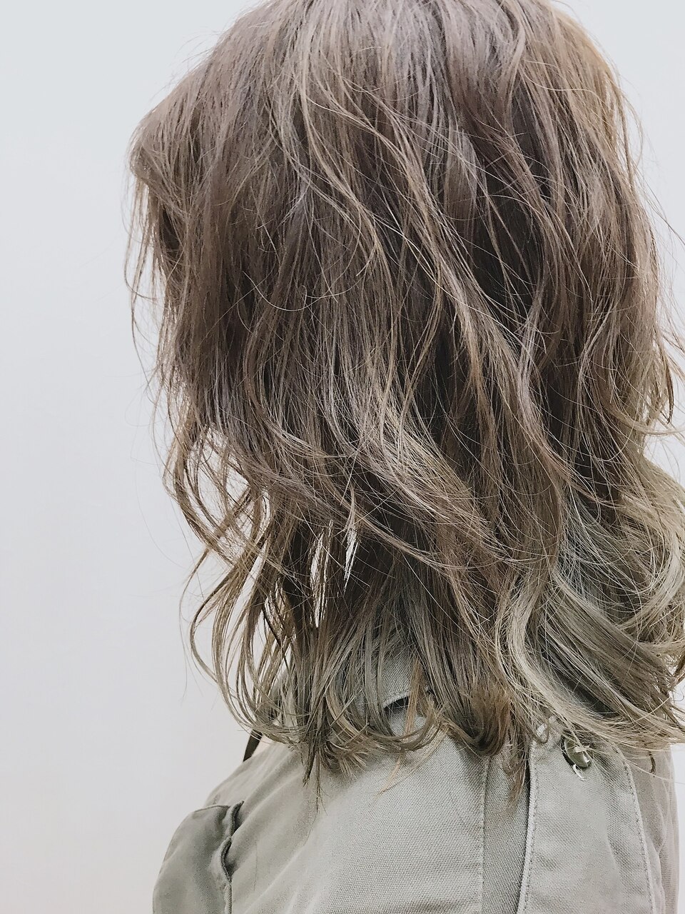 カーキ×ベージュ くすみカラー：L042195436｜スパークス(SPARKS