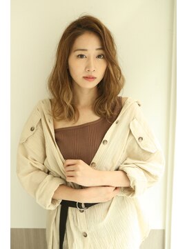 ヘアアンドメイク 心座(hair&make) 大人キレイヌーディベージュ