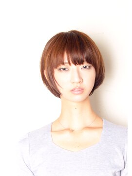 ツムグ(tsumugu) 【tsumugu寺田町】小顔丸みショートボブ☆大人かわいい