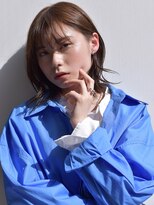 バロンフェム(baLon.fem)&nbsp;baLon.fem【yu-ma】　ラフウェーブボブ アッシュグレイ