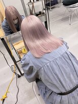 ペレ 渋谷(PELE)&nbsp;YU100_ピンクベージュ ブリーチ2回~