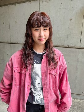ヘアーデザイン アルエ(HAIR×design ARUE) ロングのくるくるパーマ