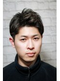 アップバングビジネスマン