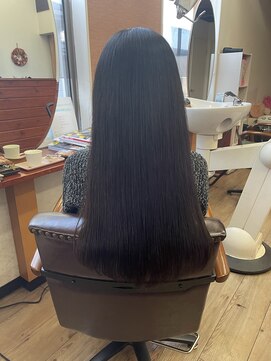 ビーヘア(be hair) 【中長期な髪質改善】カット+ヘナカラー