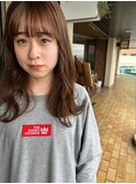 韓国レイヤーカット/まろやかブラウン