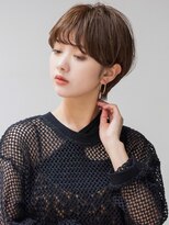 サーカス バイ ビュートリアム 青山(CIRCUS by BEAUTRIUM)&nbsp;青山 表参道 ショートヘア 髪型 30代40代 チョコレートブラウン