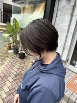 スーリール 春日店(Sourire)&nbsp;小顔カットショートヘア福岡20代30代40代
