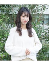 <彦坂 美羽>ロングヘアを綺麗に魅せるカラーはお任せください☆#アッシュカラー #くすみカラー #ハイライト