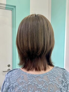 マティーナ ヘアー 池袋(Matina hair) 【ウルフ×ミルクティーベージュ】20代30代40代50代