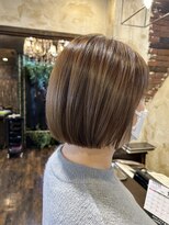 ヘアー クリエイト カルバリ(HAIR CREATE Calbari) つやぴかボブ