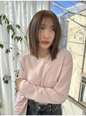 ブリーチなしのWカラー×春カラー（表参道）