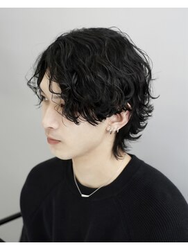 リベル(LIBER) 波巻きスパイラルパーマ/メンズカット/ウルフ/八王子/men's