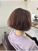 前下がりふんわりボブ