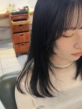 ネオリーブカフ 鶴ヶ峰店(Neolive caff) レイヤー×髪質改善カラー