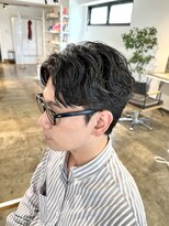 ザ オーダー(THE ORDER)&nbsp;ニュアンスハーフカールメンズパーマメンズカット