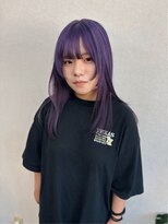 リアンリリィ バイ エイル トウキョウ(Lian lily by Eir Tokyo)&nbsp;紫カラー/パープル/バイオレットカラー/ハイトーン/グレージュ