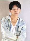 『lien.自由が丘 メンズ』 メンズかきあげショート