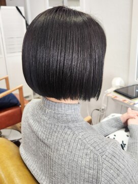 リコ 池袋東口店(Liko) 【Liko　池袋東口店】ショートボブ　髪質改善ストレート　艶髪