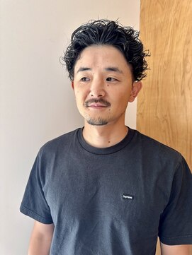 リノア 鵠沼海岸(LINOA) カルマパーマ/ベリーショート/ダークアッシュ/ニュアンスパーマ