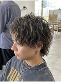 ツイストスパイラルパーマ縦落ちパーマ新潟メンズパーマ万代新潟