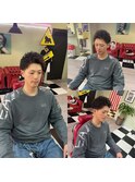 -80's American barber shop-