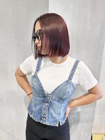 クリアーオブヘアー 本山店(CLEAR of hair)&nbsp;ボブ/ブリーチなし赤カラー
