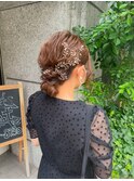 ヘアセット#ルーズアップ