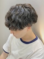 ビッケメンズヘア(Vicke Men's hair)&nbsp;波巻きパーマメンズツイストスパイラルパーマツーブロック