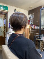 K'S美容室&nbsp;襟足スッキリショートボブ