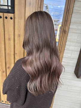 フゥカ 類家店(fuka) 【透明感・立体感◎】ミルクティーベージュ　八戸　類家