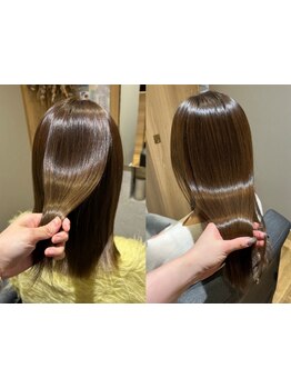 三宮でも大人気の髪質改善サロン！柔らかな手触りや憧れの艶髪になりたい方…Lumiereで体験ください◎