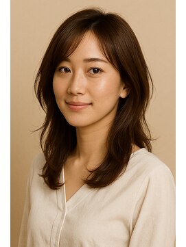 スープレックス ヘアーデザイン(SOUPREX HAIR DESIGN) SOUPREX大人レディー　セミロング艶スタイル