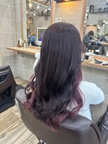 ティンク 横浜(Tink)&nbsp;ヴァイオレットラベンダーインナーカラー　担当Fuku